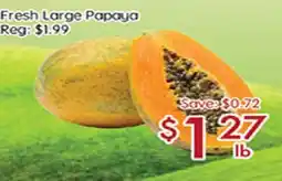 Sunny Food Mart Fresh Large Papaya offer