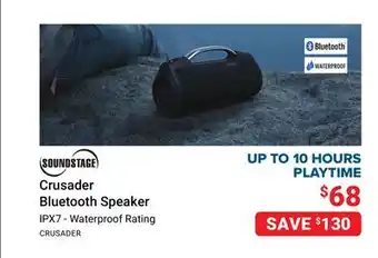 Visions Electronics Soundstage Crusader Bluetooth Speaker offer