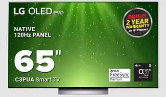 Visions Electronics LG OLED evo 65 C3PUA Smart TV offer