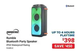 Visions Electronics Bluetooth Party Speaker offer