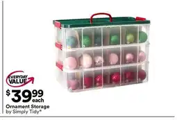 Michaels Ornament Storage by Simply Tidy offer