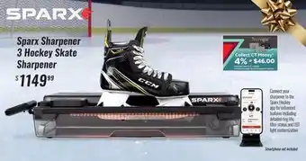 Hockey Life SPARX SHARPENER 3 HOCKEY SKATE SHARPENER offer