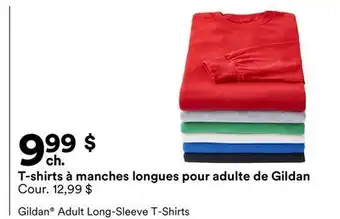 Michaels T-shirts à manches longues pour adulte de Gildan offer