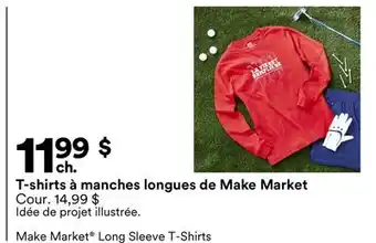 Michaels T-shirts à manches longues de Make Market offer