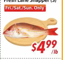 Bestco Food Mart Fresh Lane Snapper(S) offer