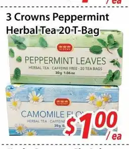 Bestco Food Mart 3 Crowns Peppermint Herbal Tea offer