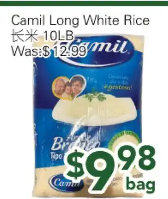 Ample Food Market Camil Long White Rice offer