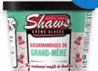 Walmart Shaw's Ice Cream Tubs offer