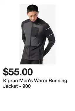 Decathlon Kiprun Men's Warm Running Jacket - 900 offer