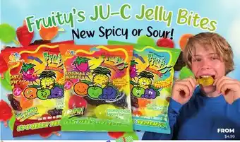 Showcase Fruity's JU-C Jelly Bites offer