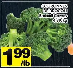 Supermarché PA COURONNES DE BROCOLI offer