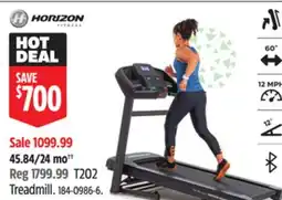 Canadian Tire Horizon T202 Treadmill offer