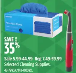 Canadian Tire Mastercraft Selected Cleaning Supplies offer