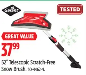 Canadian Tire Garant 52˝ Telescopic Scratch-Free Snow Brush offer