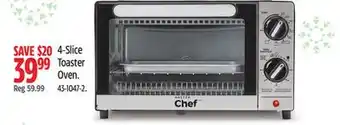 Canadian Tire Master Chef 4-Slice Toaster Oven offer