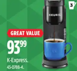 Canadian Tire Keurig K-Express offer