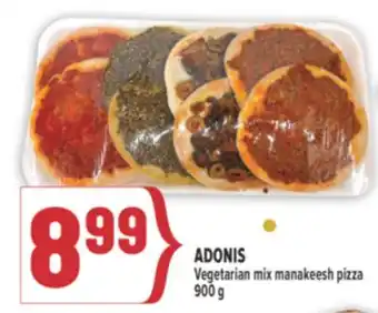 Marché Adonis ADONIS Vegetarian mix manakeesh pizza offer