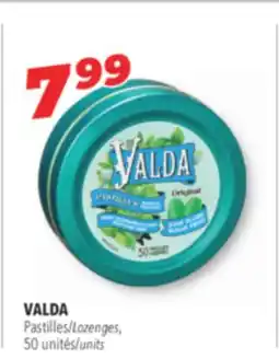 Familiprix VALDA Lozenges 50 units offer