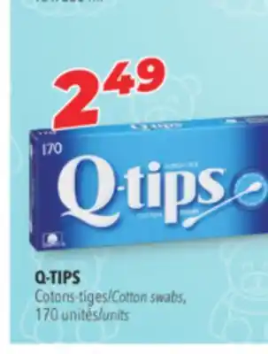 Familiprix Q-TIPS Cotton swabs offer
