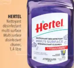 Familiprix HERTEL disinfectant cleaner, Multi surface offer