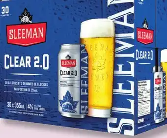 IGA SLEEMAN CLEAR 2.0 BEER offer