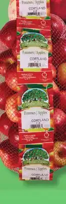 IGA CORTLAND APPLES offer