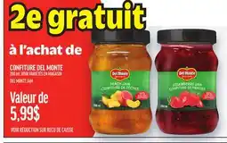 Metro 2E GRATUIT À L'ACHAT DE CONFITURE DEL MONTE | DEL MONTE JAM offer