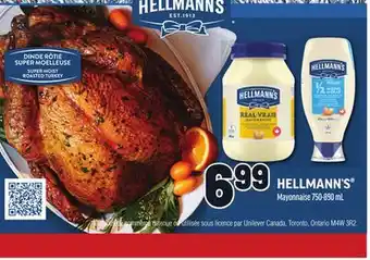 Metro HELLMANN'S MAYONNAISE offer