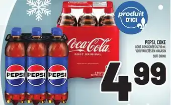 Metro PEPSI, COKE | SOFT DRINK offer