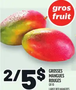 Metro GROSSES MANGUES ROUGES | LARGE RED MANGOES offer