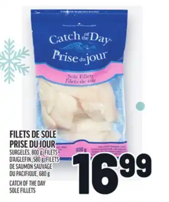 Metro FILETS DE SOLE PRISE DU JOUR | CATCH OF THE DAY SOLE FILLETS offer