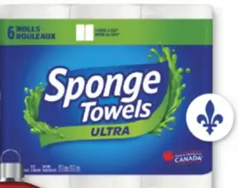 Familiprix SPONGE TOWELS Ultra, Paper towels, 6 rolls or Ultra Pro offer