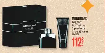 Jean Coutu MONTBLANC Legend 2-pc. gift set offer