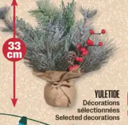 Jean Coutu YULETIDE Selected decorations offer