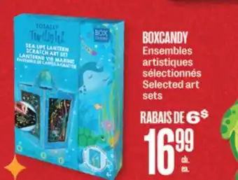 Jean Coutu BOXCANDY Selected art sets offer