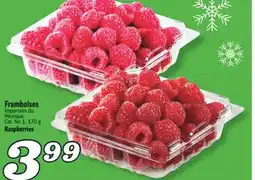 Marché Richelieu FRAMBOISES | RASPBERRIES offer