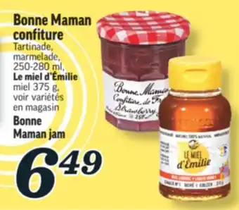 Marché Richelieu CONFITURE BONNE MAMAN | BONNE MAMAN JAM offer