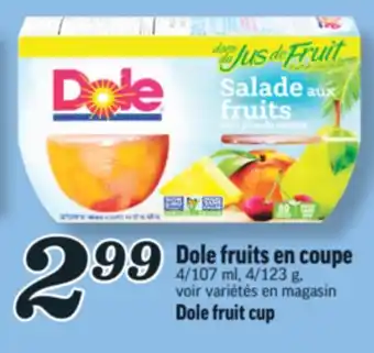Marché Richelieu FRUITS EN COUPE DOLE | DOLE FRUIT CUP offer