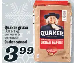 Marché Richelieu GRUAU QUAKER | QUAKER OATMEAL offer