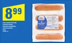 Maxi SOUS-MARINS POL-O-BIC | submarine sandwiches, 720 g offer