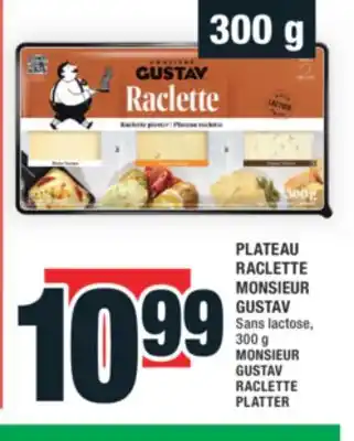 Super C PLATEAU RACLETTE MONSIEUR GUSTAV | MONSIEUR GUSTAV RACLETTE PLATTER offer