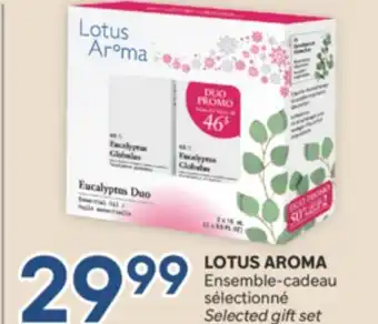 Brunet LOTUS AROMA Ensemble-cadeau sélectionné offer