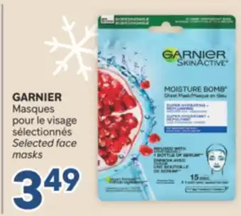 Brunet GARNIER Masques pour le visage sélectionnés offer