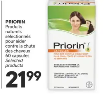 Brunet PRIORIN Produits naturels sélectionnés pour aider contre la chute des cheveux offer