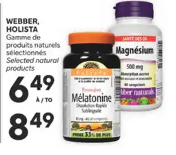 Brunet WEBBER, HOLISTA Gamme de produits naturels sélectionnés offer