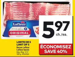 Giant Tiger Bacon Lafleur Lafleur bacon offer