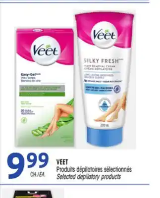 Uniprix VEET Produits dépilatoires sélectionnés/Selected depilatory products offer