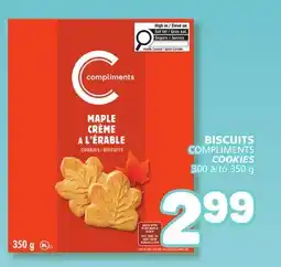 Marché Bonichoix COMPLIMENTS COOKIES offer