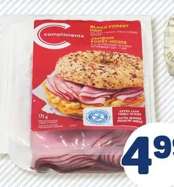 Marché Bonichoix COMPLIMENTS SLICED DELI MEATS offer