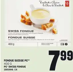 Provigo FONDUE SUISSE PC, 400 G offer